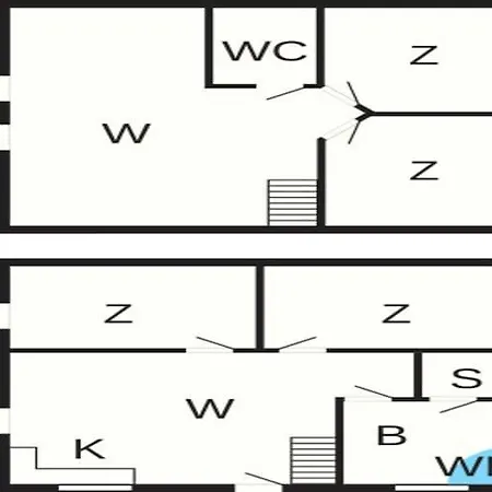Сasa de vacaciones 8 Person On A In *